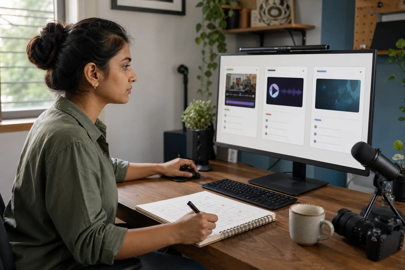 An Indian creator comparing AI tools for a media workflow