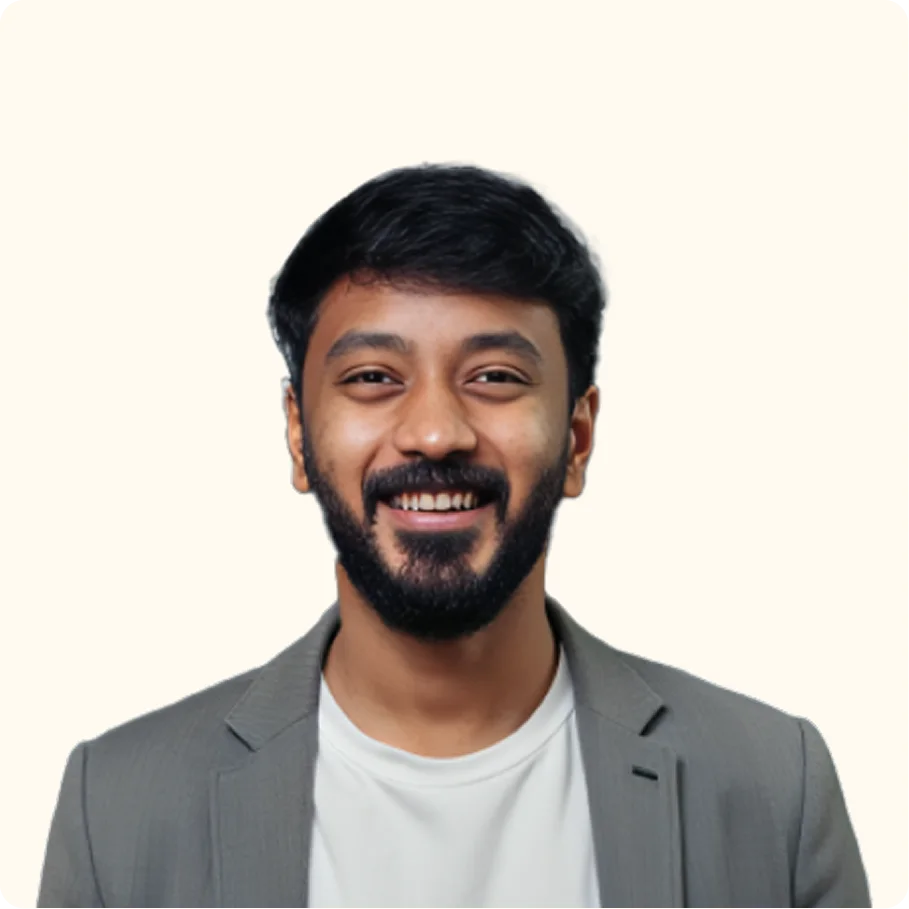 Vaibhav Sisinty, pictured on the official GrowthSchool website